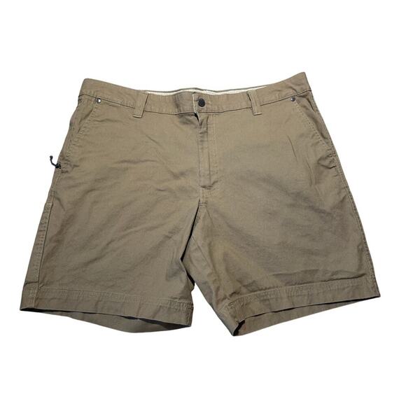 Columbia Mens Shorts, size 38, 8L, Cotton Blend;  Khaki/Tan - Picture 1 of 10